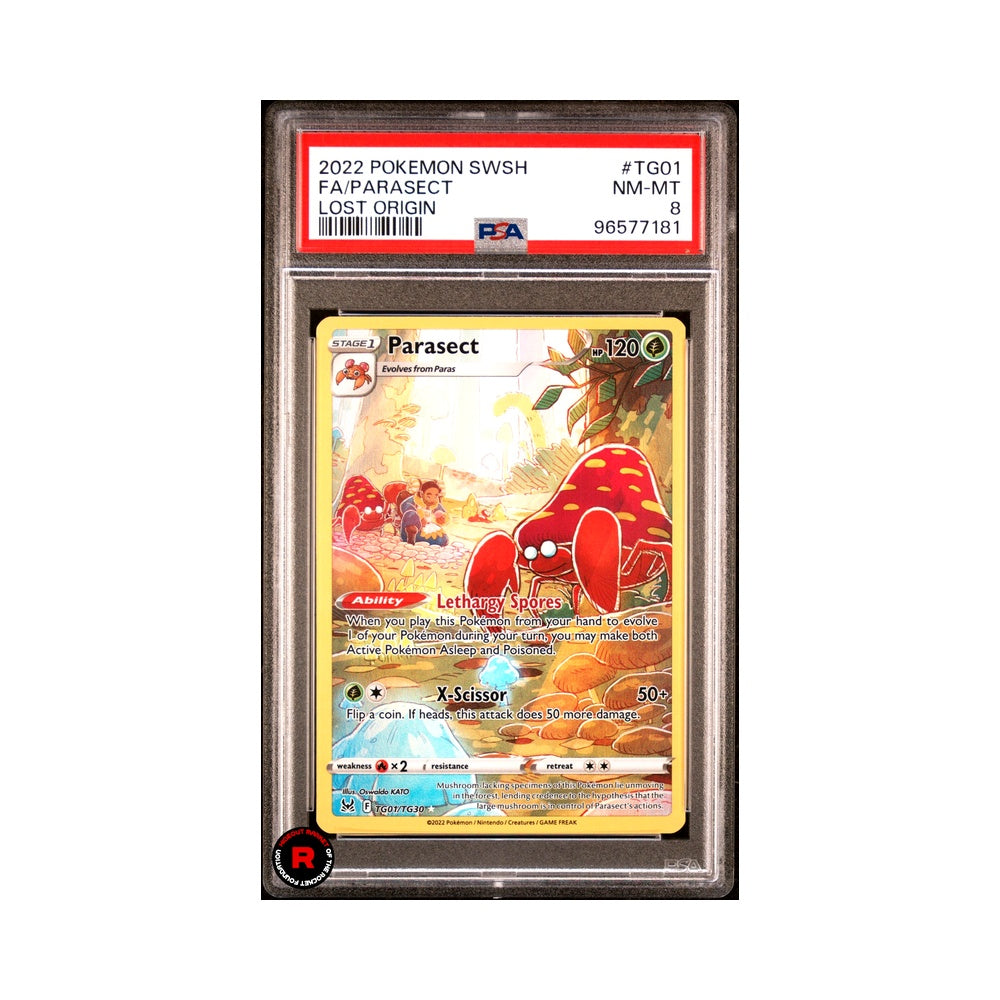 Parasect #TG01 PSA8 Near Mint - Pokemon Lost Origin - EN