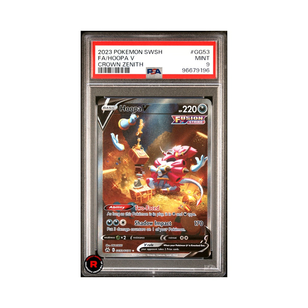Hoopa V #GG53 PSA9 Mint - Pokemon Crown Zenith - Eng