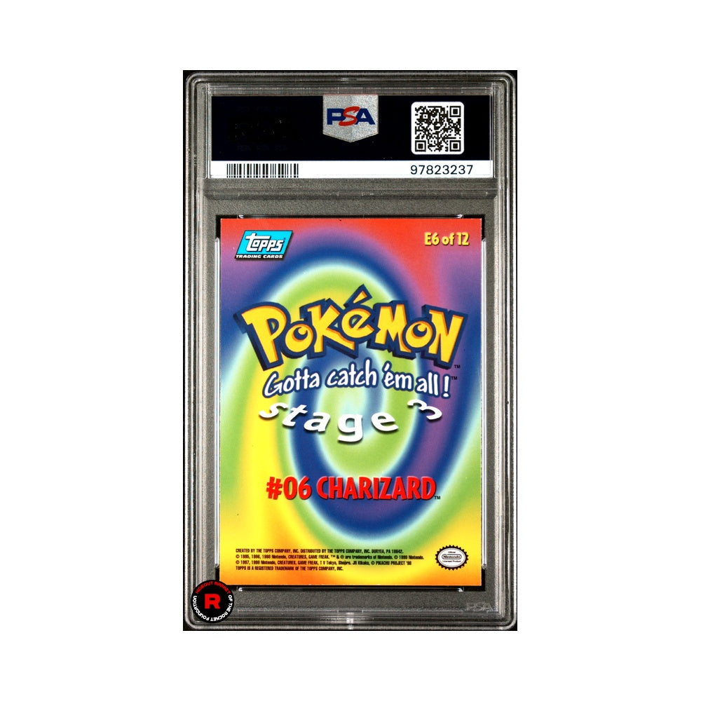 Charizard Topp #E6 PSA7 Near Mint - Pokemon Movie Edition - Eng