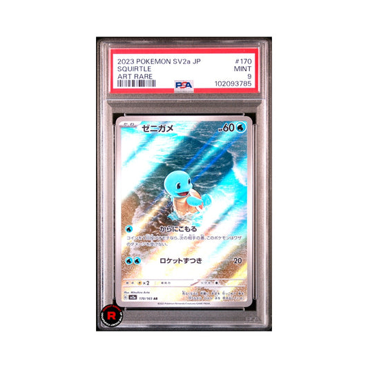 Squirtle #170 PSA9 Mint - Pokemon Mew 151 Sv2a  - JP