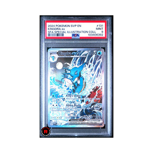 Kingdra Ex #131 PSA9 Mint - Pokemon Shrouded Fable Special Art Promo - Eng
