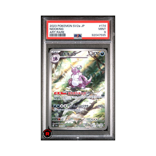 Nidoking #174 PSA9 Mint - Pokemon 151 SV2a - JP