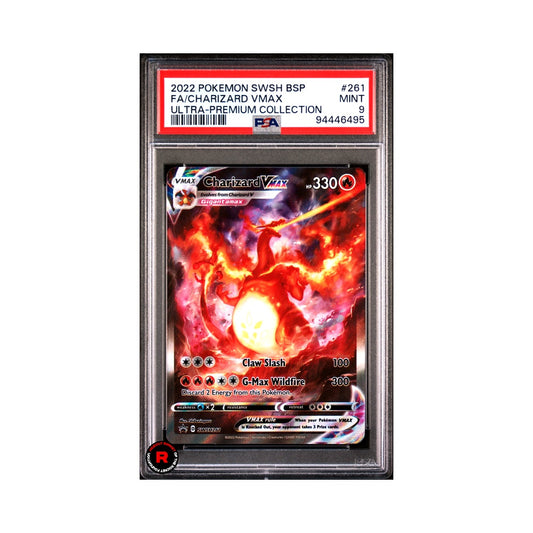 Charizard Vmax #261 PSA9 Pokemon SWSH Black Star Promo Eng