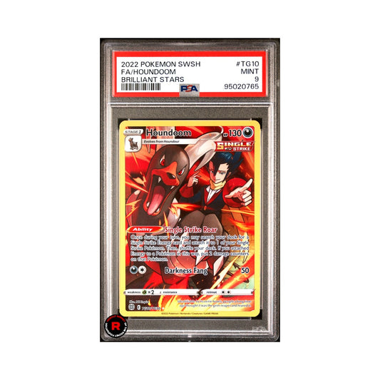 Houndoom #TG10 PSA9 Mint - Pokemon Brilliant Stars - Eng