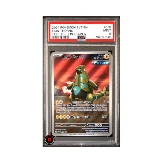 Iron Leaves Tyranitar #098 PSA9 Mint - Pokemon Temporal Forces Promo SVP - EN