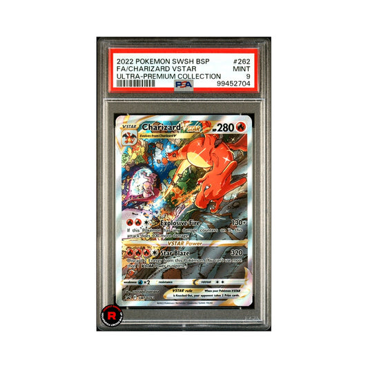 Charizard Vastro #262 PSA9 Pokemon SWSH Black Star Promo Eng